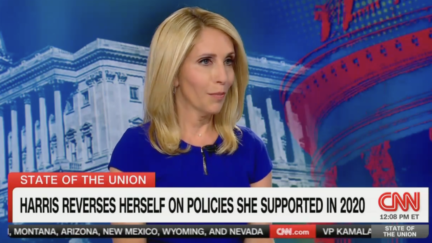 CNN’s Dana Bash Presses Senate Democrat About Harris Pivots on Border, Defund the Police